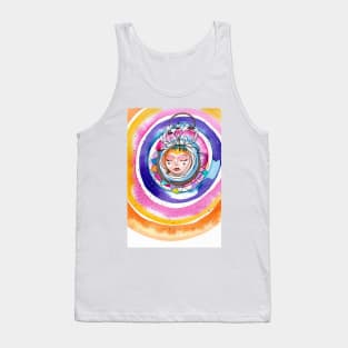 Sun Girl Mandala Tank Top